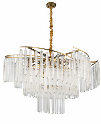 Diamond Cut E14 Chandelier Round Pendant Chandelier Lights Rustproof 100lm/W