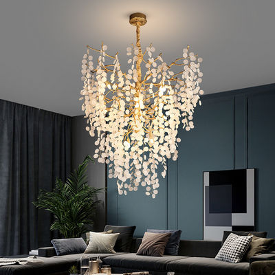 Big Huge Huge Custom Pendant Lights 9500lm Prefabricated Villa Luxury Pendant Ceiling Lights