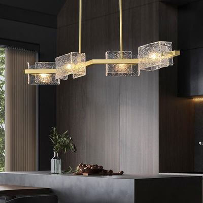 3000k 6000k Modern Designer Decorative Glass Pendant Lights Water Ripple Style