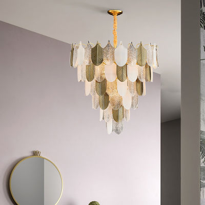 ODM Modern Electrophoresis Gold Glass Pendant Light