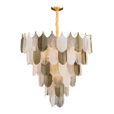 ODM Modern Electrophoresis Gold Glass Pendant Light