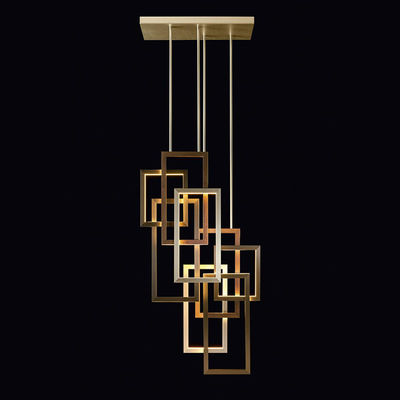 Multiple Processes Acrylic Modern LED Ceiling Chandelier Lights 5m2 To 20m2