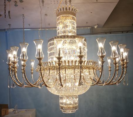 Customized Pendant Lamp Hotel Lobby Chandelier CCC ISO9001