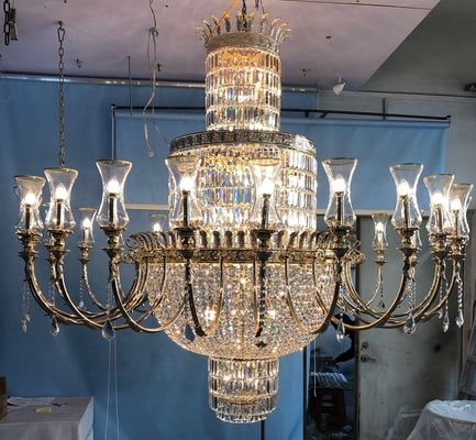 Customized Pendant Lamp Hotel Lobby Chandelier CCC ISO9001