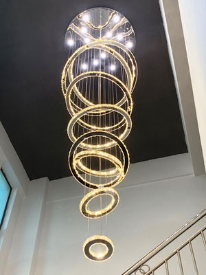 OEM ODM Modern Luxury Custom Made Crystal Large Chandeliers Multipurpose