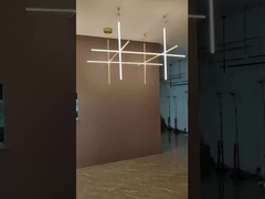 रेस्तरां होटल विला देहाती एल्यूमीनियम सामग्री निलंबन रोशनी