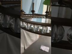 क्रिएटिव फ्लाइंग सॉसर डेकोरेशन बेडरूम बेडसाइड एलईडी पेंडेंट लैंप मॉडर्न गोल्ड डाइनिंग रूम बार एलईडी पी
