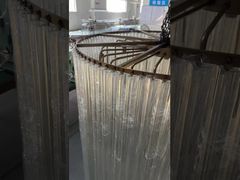 शादी की सजावट स्टेनलेस स्टील ट्यूब झूमर अनुकूलित किया जा सकता है समकालीन होटल