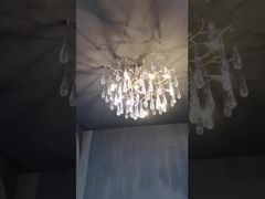 देखें कि क्यों चुनें 110V-240V अनुकूलित पेंडेंट लैंप जंगरोधी पॉलिश क्रोम झूमर लाइट्स