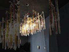 आपके लिए डायमंड कट E14 झूमर गोल लटकन झूमर लाइट्स जंगरोधी 100lm/W का परिचय