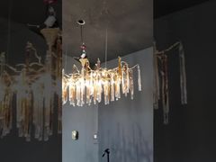 आपके लिए OEM ODM ग्लास डिस्क कस्टम पेंडेंट लाइट्स इलेक्ट्रोप्लेटिंग पॉलिशिंग AC110V से 250V का परिचय